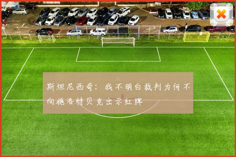 斯坦尼西奇：我不明白裁判为何不向施洛特贝克出示红牌