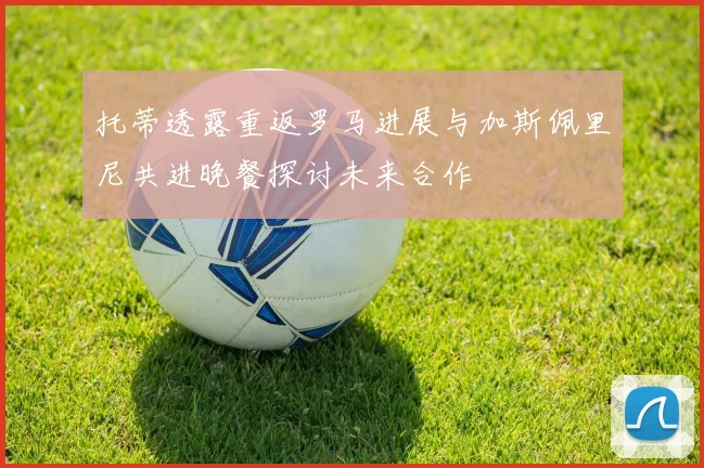 托蒂透露重返罗马进展与加斯佩里尼共进晚餐探讨未来合作